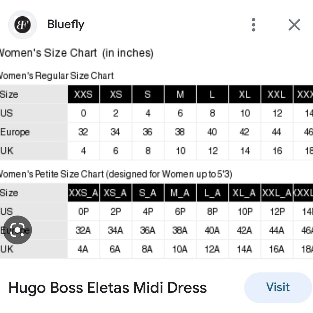 Hugo boss Sz 44 / 12 midi career dress vintage y2k - Picture 10 of 10
